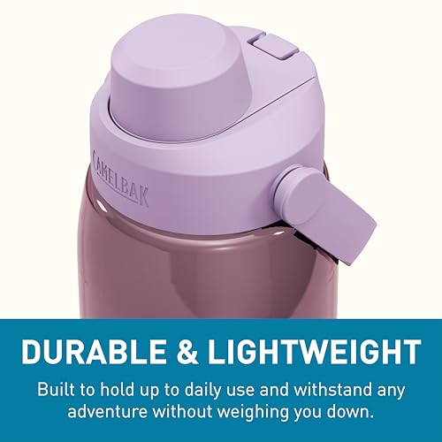 CamelBak Thrive Chug Water Bottle, High Flow Lid Design for Quick Everyday Hydration and Active Use, 32oz, Purple Sky - color: Purple Sky, size: 32 Ounces