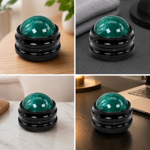 Massage Ball 1pc, Plastic Self-Massage Tool with Trigger Points for Neck Back Shoulders Feet, Portable Deep Tissue Massager for Gym Yoga Home