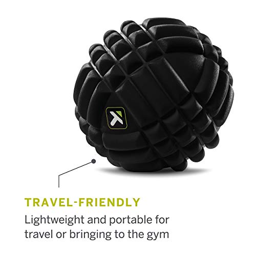TRIGGERPOINT Performance Grid X Massage Ball for Deep Tissue Massage and Exercise Recovery, Black - size: 1 Count (Pack of 1)
