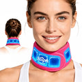 Hilph Neck Ice Pack Wrap, 45-Min Cooling for Tonsillectomy & Sore Throat - color: Red
