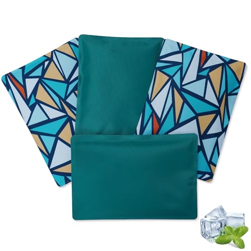 Cerbonny Slim Ice Packs for Cooler, Reusable, 2 Pack, Triangle - color: Triangle