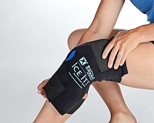 Cold & Hot Therapy System Ice Pack Wrap - Ice It MaxCOMFORT (Knee (512) Ideal for Pain Relief, Recovery from Physical Activity, and Every Day use. - from Battle Creek Equipment