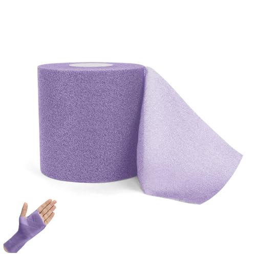 Pre Wrap,Prewrap,Pre Wrap Athletic,Prewrap Athletic Tape,Pre Wrap for Hair Soccer,Prewrap Athletic Tape for Hair,Athletic Wrap,Soccer Pre Wrap,Pre Wrap Tape,Foam Wrap,Athletic Prewrap (Purple)