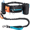 SparklyPets Active Pack 1 Dog, Hands Free Leash, Medium & Large Breeds - color: Premium Active Orange Pack, size: 1 dog M/L