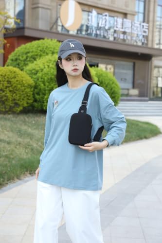 Ausion Fanny Pack Waist Bag for Men&Women Adjustable Belt Hip Bum Bag Fashion Water Resistant Hiking Waist Bag for Traveling Casual Running Hiking Cycling - color: sling bag-black