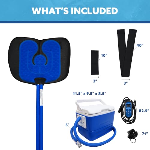 Polar Active Ice 3.0 | 9 QT Cold Therapy Ice Machine | Programmable Timer | Targeted Coverage Shoulder Pad | Cryotherapy Pain Relief System | Ace Bandage Style Compression - style: Compression Wrap & Shoulder Pad