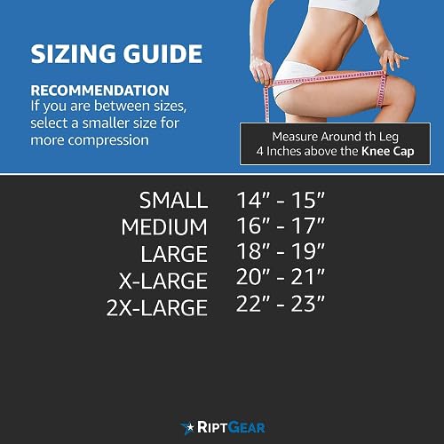 Knee Compression Sleeve | Non-Slip Knee Brace for Running & Weightlifting - color: Pink, size: Small (Pack of 2)