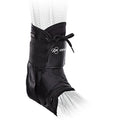 DonJoy Performance ANAFORM Lace-Up Figure-8 Straps Ankle Brace for Mild to Moderate Ankle Support for Football, Volleyball, Wrestling, Soccer, Lacrosse, Snowboarding, Basketball - size: Medium