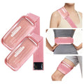 Ice Packs for Injuries Large 2 Packs Hot Cold Gel Pack with Strap Pink - color: Pink, size: Large 13 x 6 Inch