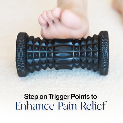 Tumaz Foot Roller for Deep Tissue Massage & Reflexology - color: Foot Roller (Jewel)