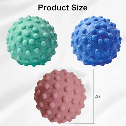 Foot Massage Ball Myofascial Release - color: 1 Pink Massage Ball