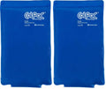 Chattanooga ColPac - Reusable Gel Ice Pack - Half Size - 7.5 in x 11 in (19 cm x 28 cm) - Cold Therapy - Knee, Arm, Elbow, Shoulder, Back - Aches, Swelling, Bruises, Sprains, Inflammation (Pack of 2) - size: 7.5x11 Inch (Pack of 2)