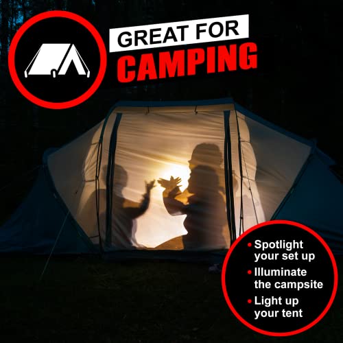 GearLight LED Flashlight Bright, Zoomable Tactical Flashlights with High Lumens and 5 Modes for Emergency and Outdoor Use -Camping Accessories -S1000 - S1000-1 Pack, (Batteries Included) - color: Batteries Included 1 Pack