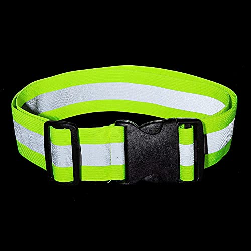 2-6 Pack - Reflective Glow Belt Safety Gear, Pt Belt, for Running Cycling Walking Marathon Military - style: 6 Pack