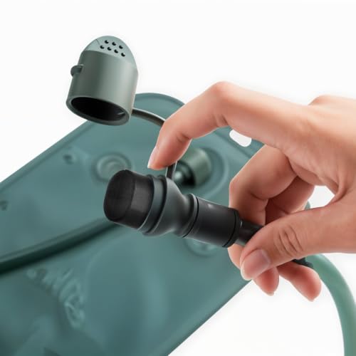 8Pcs Bite Valve Replacement Mouthpiece Valve Hydration Bladder Accessories - color: Black