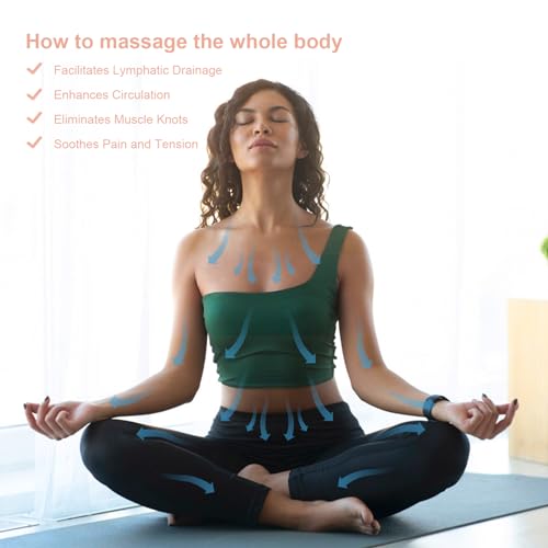 Stainless Steel Gua Sha Tool & Acupuncture Pen- Deep Tissue Massage & Pain Relief Therapy with Trigger Point - Full Body Self-Massage Acupressure Bar for Relaxation (JGS-3) - color: Jgs-3