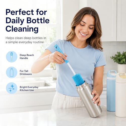 4 Pack Water Bottle Cleaning Kit Water Bottle Cleaner Brush for Owala