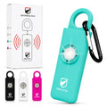 Original Defense® Siren Self-Defense Alarm - 130 dB Keychain Alarm with LED Strobe Light for Women, Children, and Elderly - Police Recommended - (Mint, 1 Count) - color: Mint