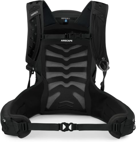 Osprey Tempest 20L Women's Hiking Backpack with Hipbelt, Stealth Black, WXS/S, Extended Fit - color: Stealth Black, size: WXS/S - Extended Fit
