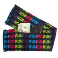 Fusion Belts Running Belt for Women & Men - Patented Side Zipper On Design - color: Run Run, size: XS