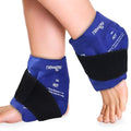 NEWGO Ankle Ice Wrap – Reusable Cold Pack for Swelling, 2 Pack - color: Blue-2pack