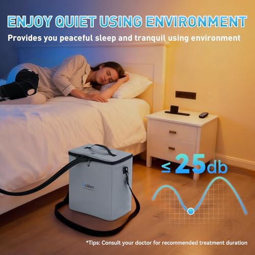 Cold Therapy Machine with Timer & Cold Pad for Knee