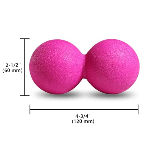 GOGO Peanut Massage Ball Double Lacrosse Fascia Balls - color: Green