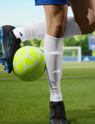 adidas Metro Soccer Socks or Calf Sleeves 1 Pair - color: Team Light Grey/White/Calf Sleeve, size: Large, style: Calf Sleeve