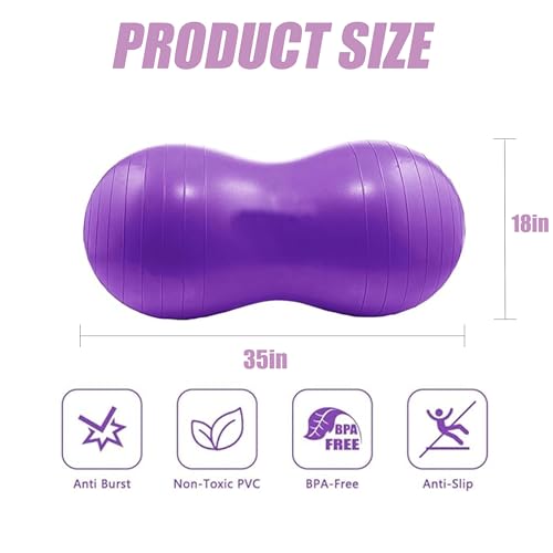 Anti-Burst Peanut Yoga Ball Peanut Ball Pregnancy Exercise Balls