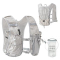 Running Hydration Vest Backpack with 1.5L Bladder for Men Women - color: grey, size: with hydration