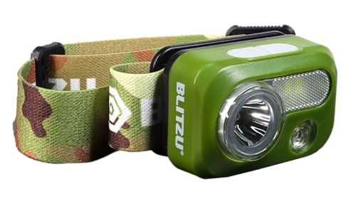 LED Headlamp, Rechargeable Super Bright Headlight Flashlight, Kids & Adults - color: Camo