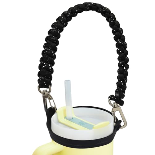 Water Bottle Handle Strap - color: Black