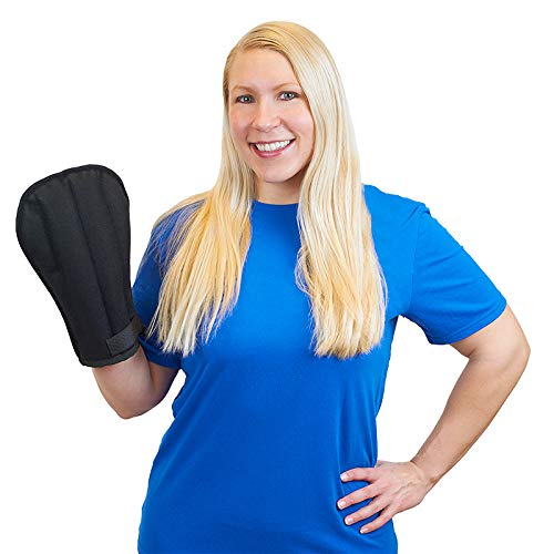 Polar Products Microwavable Universal Wrap for Chronic Pain, Cramps, Arthritis, Joint Pain | Moist Heat for Hand & Wrist | Stress & Tension Relief | Reusable Hot Pack for Sore Muscles - size: Hand & Wrist Mitt