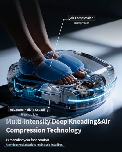 Howdy Shiatsu Foot Massager with Cooling & Heating for Plantar Fasciitis