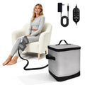 Ice Machine for Knee After Surgery Cold Therapy Machine with Programmable Timer & Remote, Portable Foldable Knee Ice Machine for Post-Surgery Cryotherapy for Swelling & Joint Pain Relief (Grey)