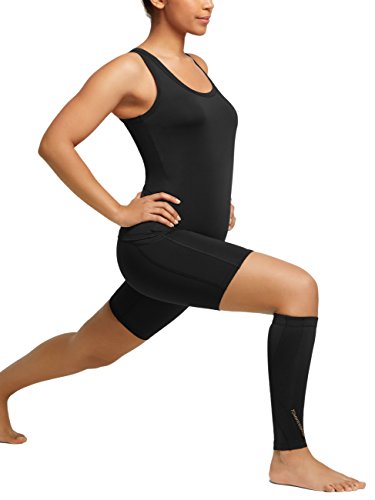 Tommie Copper Compression Calf Sleeve, Unisex, Breathable, Muscle Support - size: X-Large