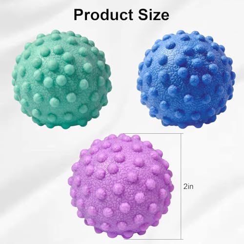 Foot Massage Ball Myofascial Release, Pain Relieve from Plantar Fasciitis - color: 3 Massage Ball