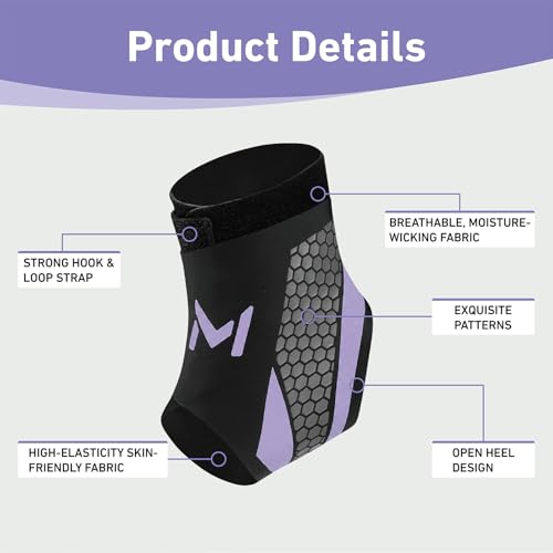 Ankle Brace for Men & Women, Purple, 1 Pc