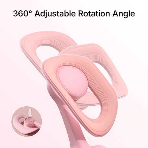 MERACH Pelvic Floor Exercise Devices, Thigh Trainer, Inner Thigh Exerciser - color: Pink