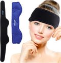NEWGO Headache Ice Pack, Adjustable Head Wrap for Migraines, FSA Eligible - style: Custom