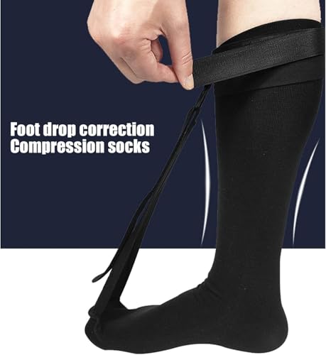Plantar Fasciitis Stretch Sock Calf Night Relief for Heel High Arch Pain - size: Large
