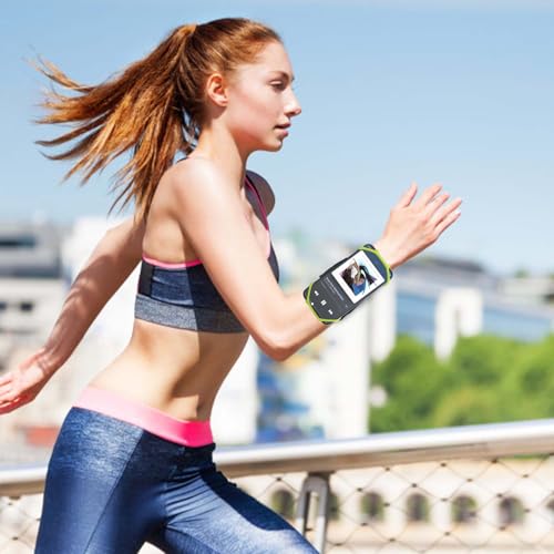 Wristband Phone Holder for Running, 360°Rotation & Detachable Sports Armband with Key Holder for iPhone 16/15/14/13/12/Pro/Pro Max/XS/XR/X/8/7/6/Plus, Fits 4.5-7 Inch Smartphones (Green) - color: Green