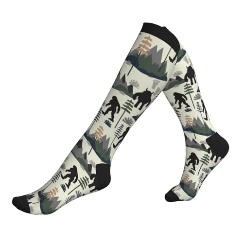 Compression Socks Circulation 15-20 Mmhg Knee High - color: Sasquatch