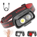 LED Headlamp Rechargeable,6Modes Super Bright Headlight Flashlight - size: 1 Pack