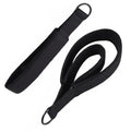 Pilates Double Loop Straps with Extra Padding, Adjustable D Ring Reformer Straps for Home Gym, Yoga Stretching, Core Strength Training