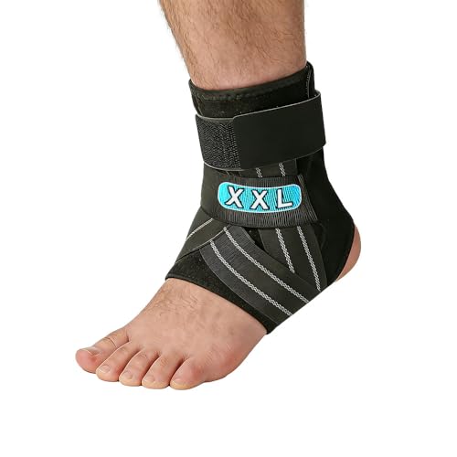 Plus Size Sprained Boot & Peroneal Tendonitis Brace, XX-Large, Left - size: XX-Large