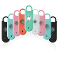 Fauxomor 140dB Personal Safety Alarm for Women 9pack Self Defense Keychain - color: 6 Colors+Pink+Blue+Black