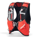 USWE Pace - Running Vest Hydration Pack with 2 x 500ml UltraFlask, Backpack for Men and Women - style: 8L, Red, Medium
