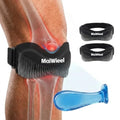 2 PCS Black Patellar Tendon Support Strap for Knee Pain Relief - color: Black