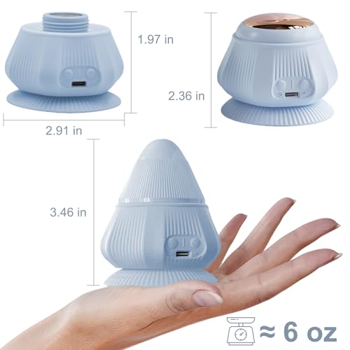Mini Muscle Massager with Heat and Vibration Ball Massage Head